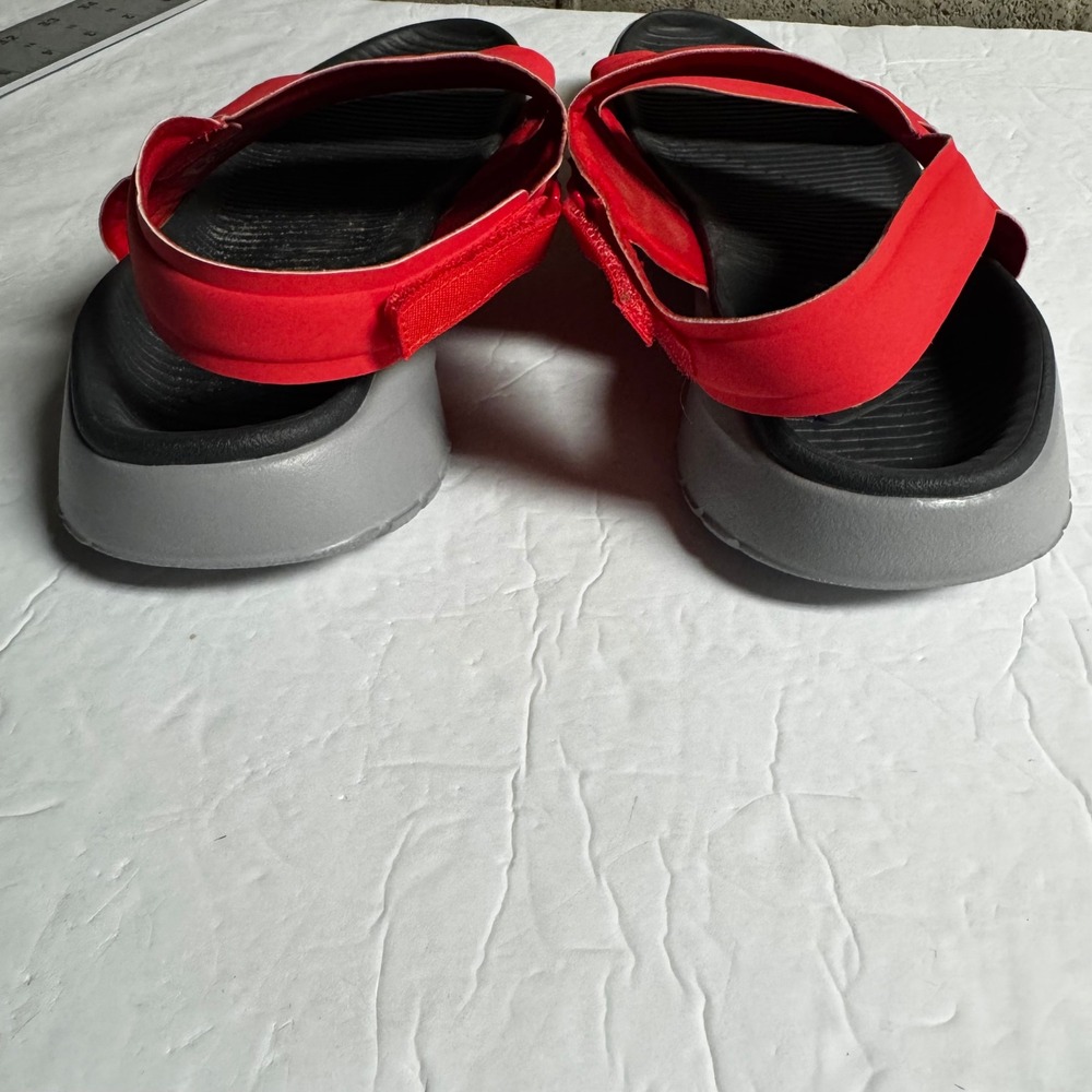 Nike Ultra Comfort 3 Slide Sandals Red Black 882694-800 Womens 11 - Picture 3 of 5